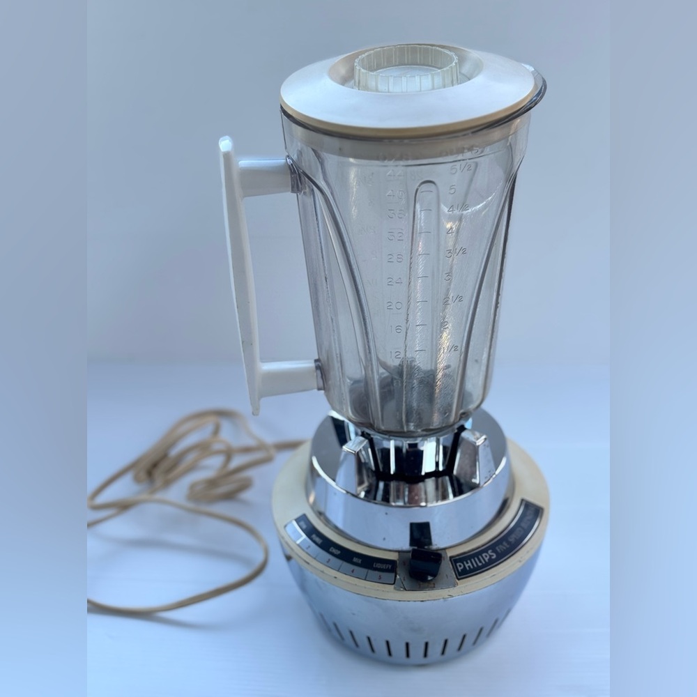 Philips Vintage Blender Mid Century Modern Kitchen